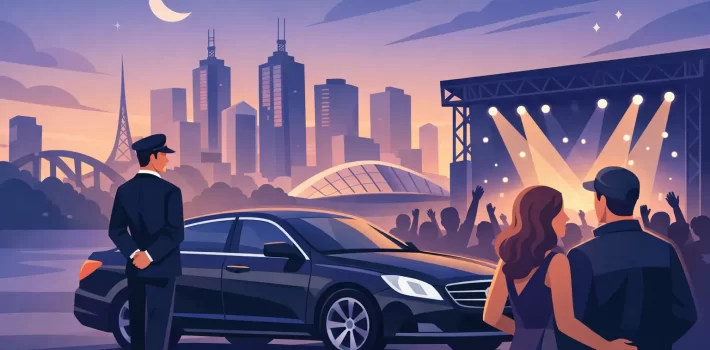 Private Chauffeur for Concerts Melbourne