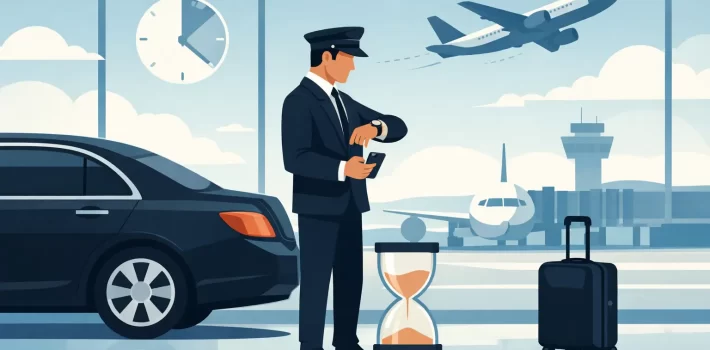Can Chauffeurs Wait for Delayed Flights?