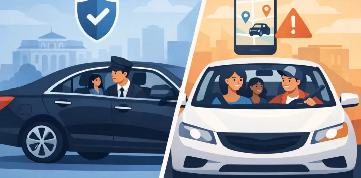 Chauffeur Versus Rideshare Safety