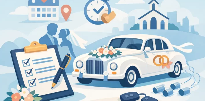 Wedding Car Hire Checklist for a Smooth Day
