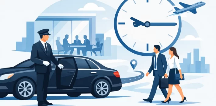 Executive Chauffeur for Meetings That Runs on Time