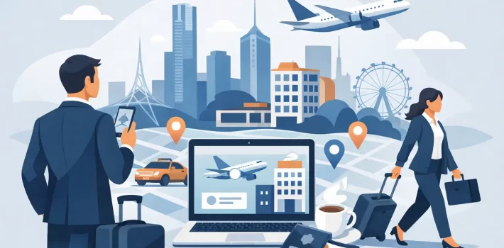 How Corporate Travel Bookings Work in Melbourne