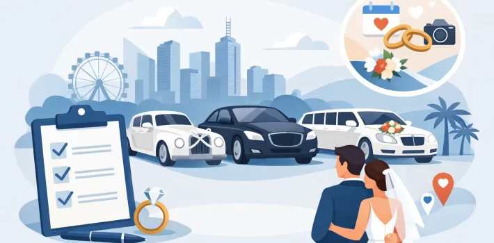 Wedding Car Review Checklist for Melbourne Couples